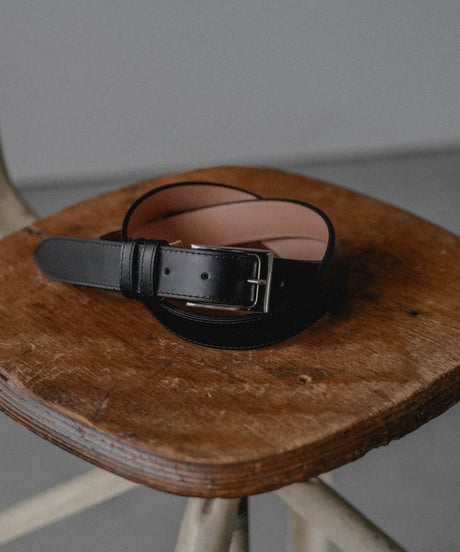 LUXURY MATERIAL CLASSIC Annonay LEATHER BELT