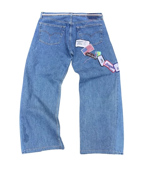 [DISCOVERED27SS] WAPPEN DENIM PANTS