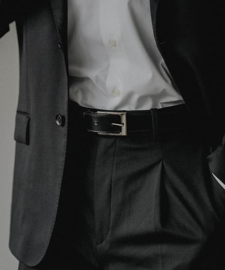 LUXURY MATERIAL CLASSIC Annonay LEATHER BELT