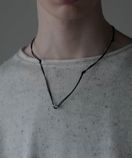 LEATHER CORD HERITAGE NECKLACE by SILVER 925