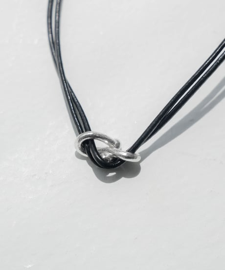 LEATHER CORD HERITAGE BRACELET by SILVER 925