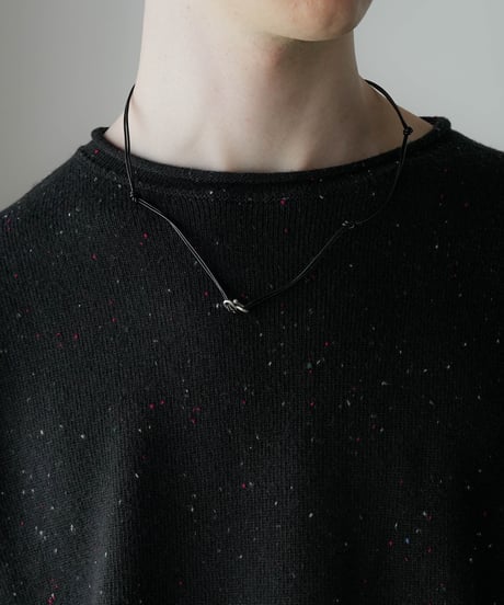 LEATHER CORD HERITAGE NECKLACE by SILVER925