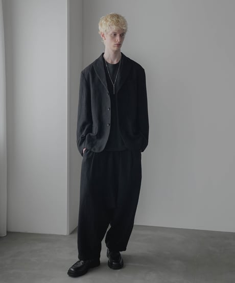 SHRINK WOOL LINEN ARTISAN JACKET