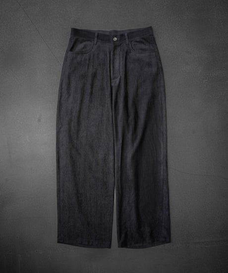 VISCOSE WOOL CORDUROY TROUSERS