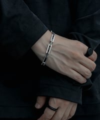FOLIE STONE SILVER OBJECT BRACELET
