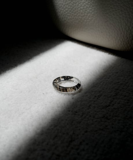 FOLIE ALL STONE RING "DOME"