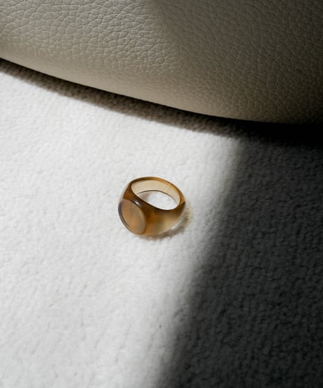 FOLIE ALL STONE RING “SIGNET”