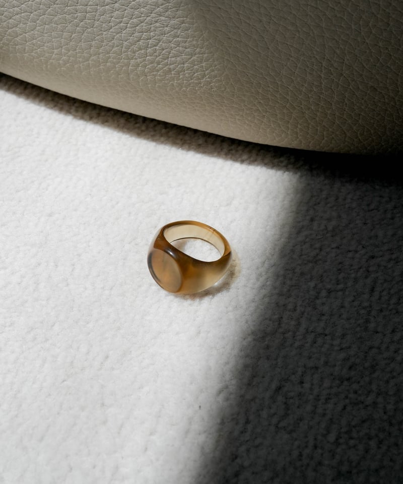 FOLIE ALL STONE RING “SIGNET” | CTHY