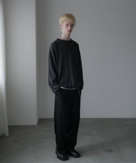COLOR NEP YARN WOOL ROLL KNIT