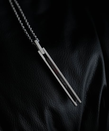 FOLIE STONE SILVER OBJECT NECKLACE