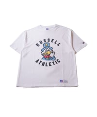 [DISCOVERED27SS] RUSSELLxDISCOVERED Campus Jersey Bird Print T