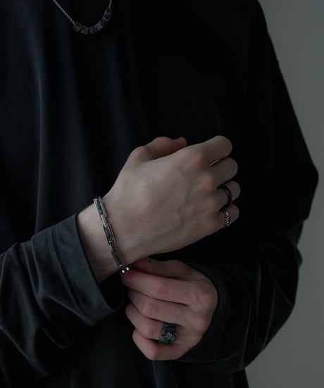 FOLIE STONE SILVER OBJECT BRACELET
