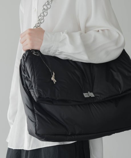 FOLIE LIMONTA NYLON PADDED CHAIN BAG