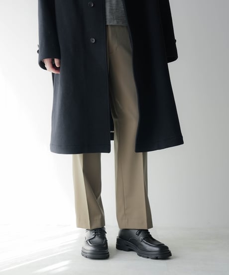 LUXURY MATERIAL BISHU WOOL TROUSERS