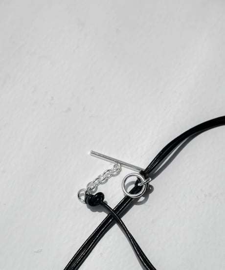 LEATHER CORD HERITAGE NECKLACE by SILVER925