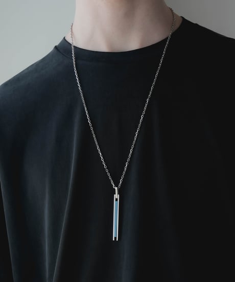 FOLIE STONE SILVER OBJECT NECKLACE