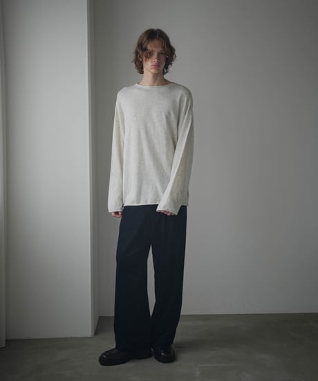 VISCOSE WOOL CORDUROY TROUSERS
