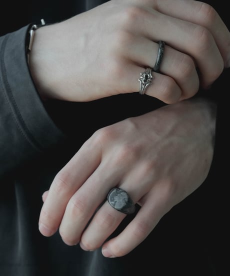 FOLIE ALL STONE RING "DOME"