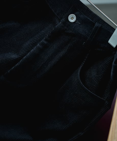VISCOSE WOOL CORDUROY TROUSERS