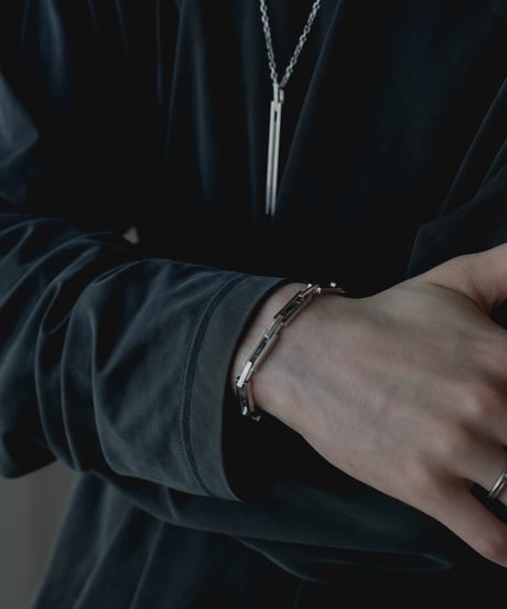 FOLIE STONE SILVER OBJECT BRACELET