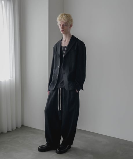 SHRINK WOOL LINEN ARTISAN JACKET