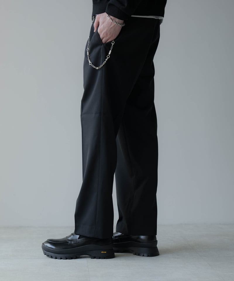 LUXURY MATERIAL BISHU WOOL TROUSERS | CTHY