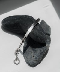 SILVER ANONYMOUS BRACELET
