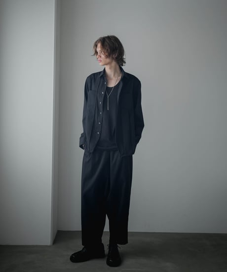 FOLIE BISHU WOOL SHIRT JACKET