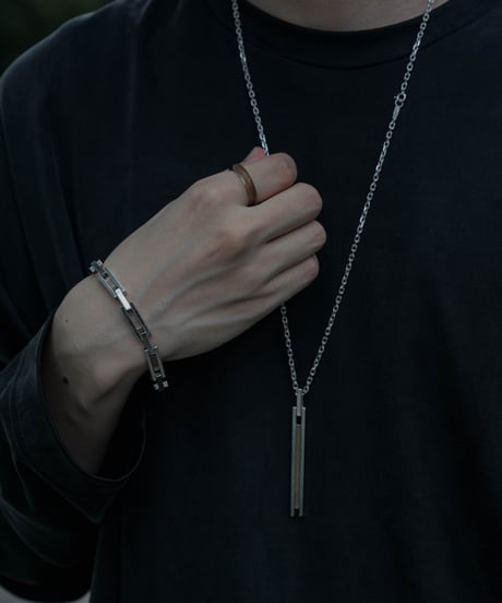 FOLIE STONE SILVER OBJECT BRACELET