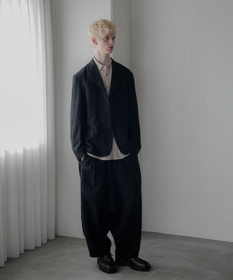 SHRINK WOOL LINEN ARTISAN JACKET