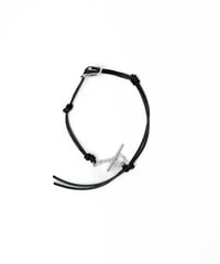 LEATHER CORD HERITAGE BRACELET by SILVER925
