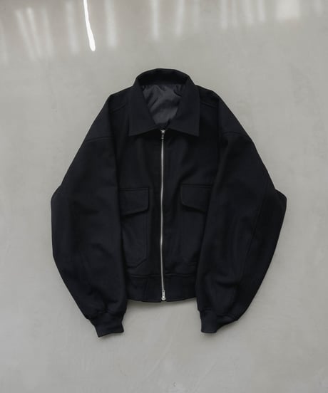 HERRINGBONE TWEED BLOUSON