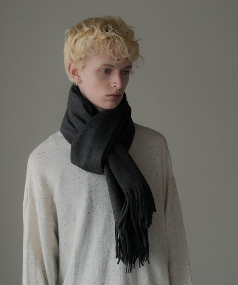 BRUSHED FRINGE STOLE | CTHY