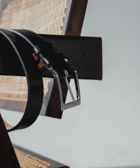 LUXURY MATERIAL CLASSIC Annonay LEATHER BELT