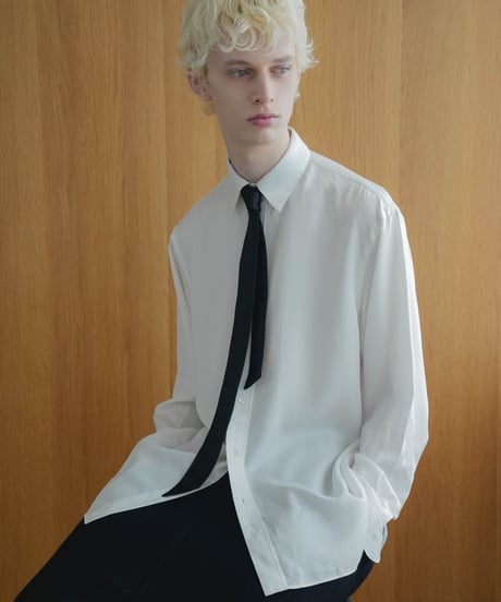 BIASCUT SILK TIE
