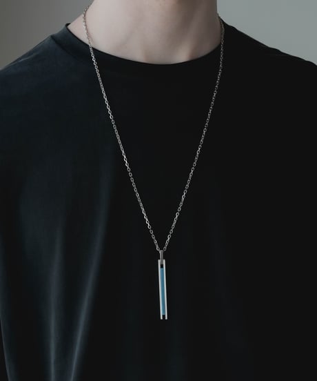 FOLIE STONE SILVER OBJECT NECKLACE