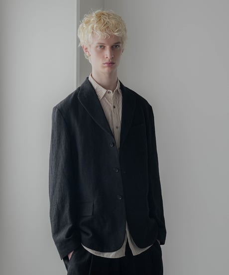 SHRINK WOOL LINEN ARTISAN JACKET