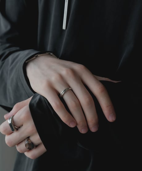 SILVER STACKING RING
