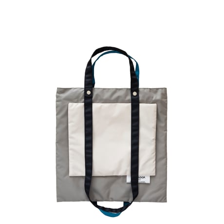 TWISTLOOP-COMPOSITION Small #GRAYxIVORY