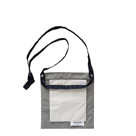 TWISTLOOP-COMPOSITION Shoulder #GRAYxIVORY