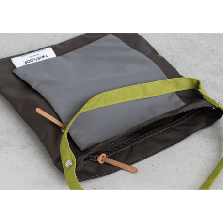 TWISTLOOP-COMPOSITION Shoulder #IVORYxCAMEL
