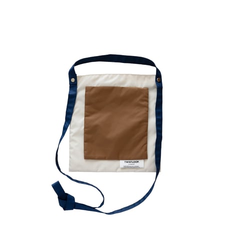 TWISTLOOP-COMPOSITION Shoulder #IVORYxCAMEL