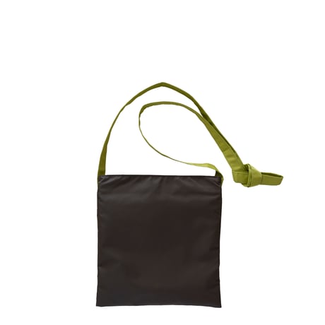 TWISTLOOP-COMPOSITION Shoulder #DARK KHAKIxGRAY