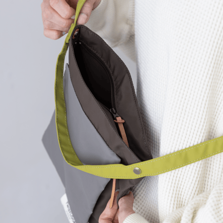 TWISTLOOP-COMPOSITION Shoulder #IVORYxCAMEL