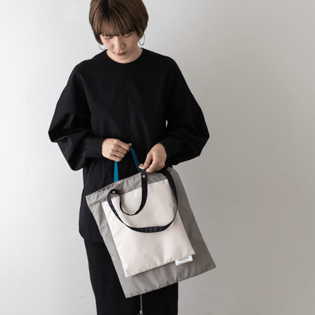 TWISTLOOP-COMPOSITION Medium #GRAYxIVORY