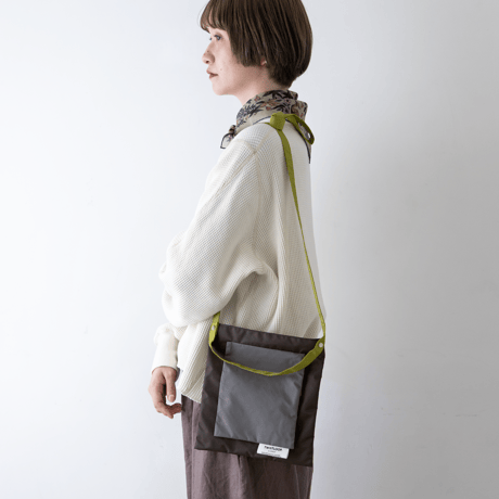 TWISTLOOP-COMPOSITION Shoulder #IVORYxCAMEL