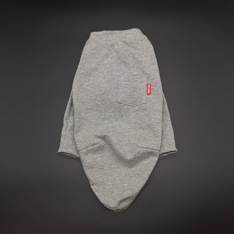 BASIC Pocket long T-shirt【gray】
