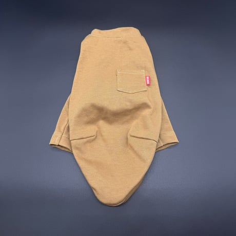 BASIC Pocket long T-shirt【mocha】