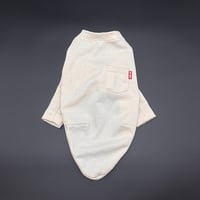 BASIC Pocket long T-shirt【vanilla】