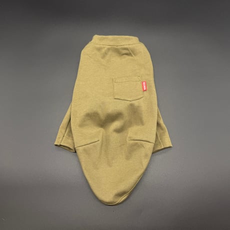 BASIC Pocket long T-shirt【Olive】